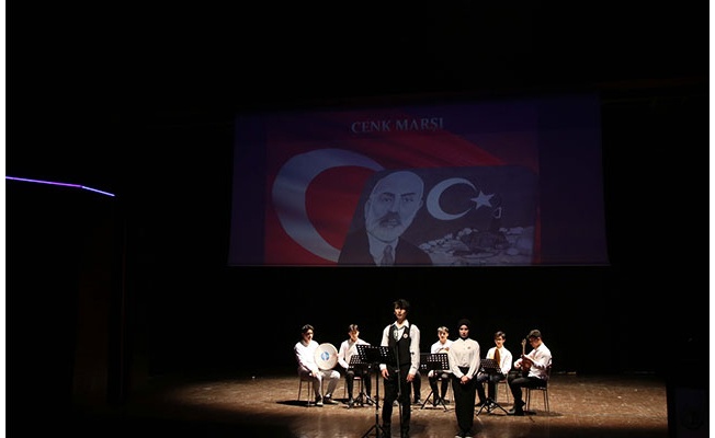 Uşak'ta İstiklal Marşı'nın kabulü ve Mehmet Akif Ersoy'u Anma Günü etkinliği