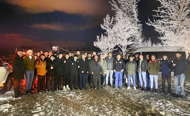 Murat Dağında Mahsur Kalan 60 Öğrenci Kurtarıldı