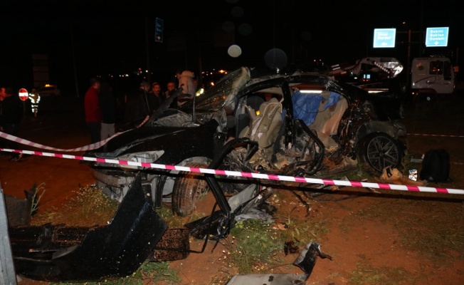 Çivril'de Trafik Kazası 4 Can Aldı
