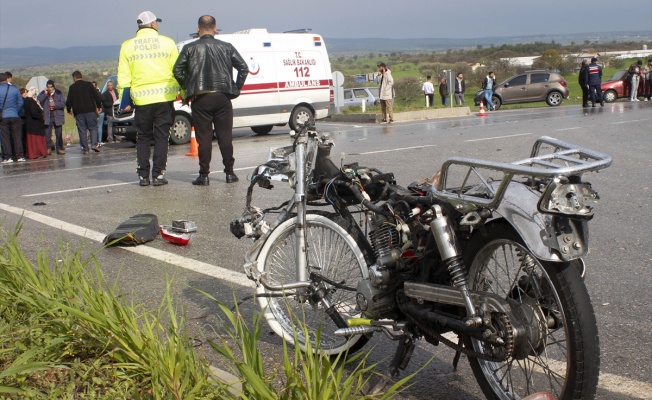 Motosiklet Sürücüsü Trafik Kazasında Hayatını Kaybetti