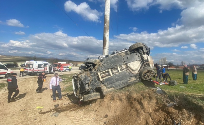 Uşak - Afyonkarahisar Kara Yolunda Trafik Kazasında 1 Kişi Öldü