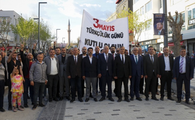 Uşak'ta 3 Mayıs Türkçülük Günü kutlandı