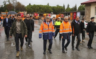 Vali Ergün ve Karayolları Genel Müdürü Uraloğlu, Kış Hazırlıklarını Denetledi